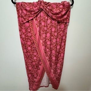 Free People Bohemian Sarong Skirt